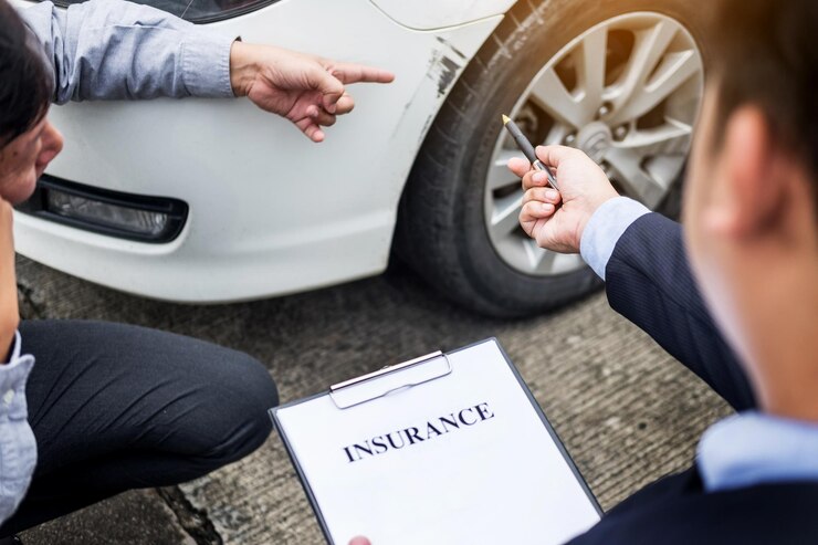 Midsection Businessman Talking Man While Standing By Car Street 1048944 10376078